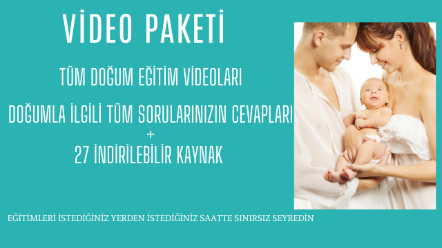 Doğum Eğitim Videoları artık Online Akademi'de